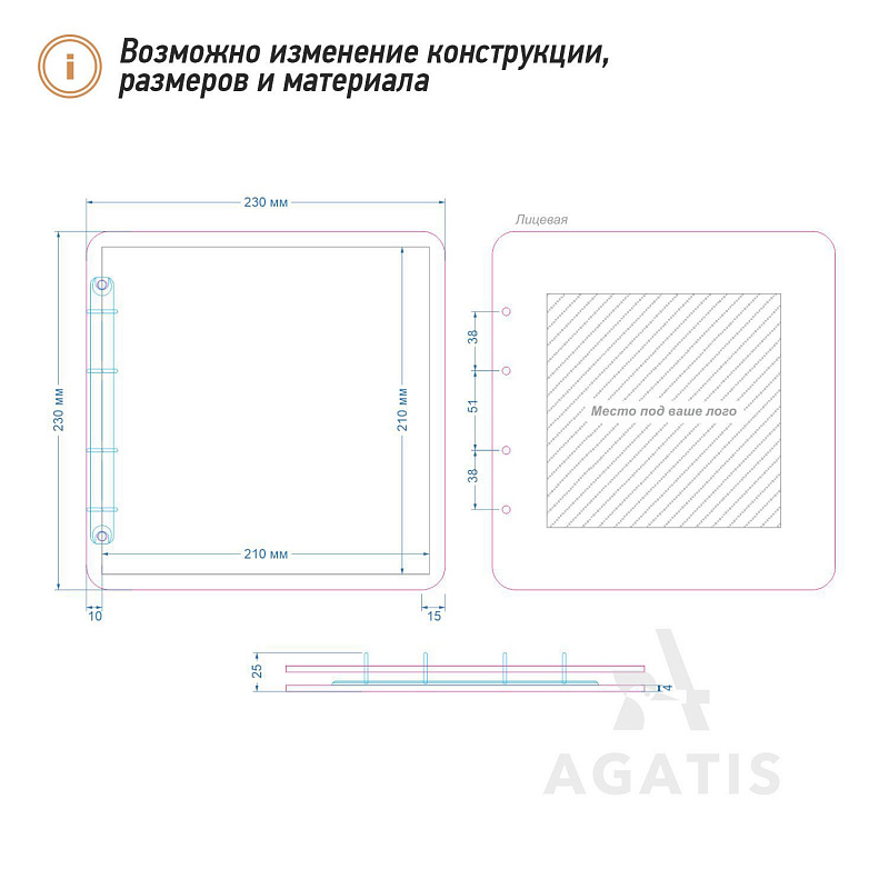 Папка меню деревянная G29 Папка меню деревянная G29