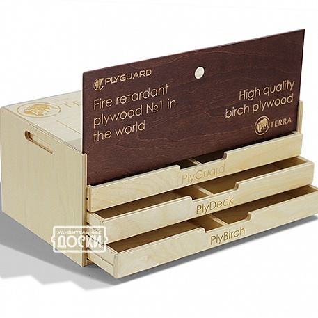 Корпоративная деревянная упаковка для компании Плайтерра.
